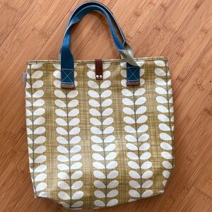 Orla Kiely stems print tote bag